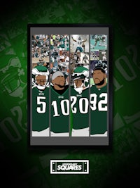philadelphia eagles framed poster